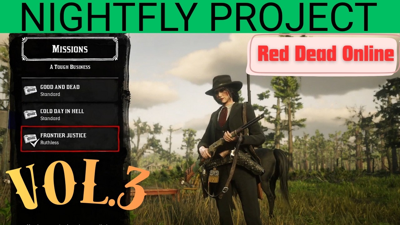 Nightfly accepts the RDO Telegram Mission titled Frontier Justice