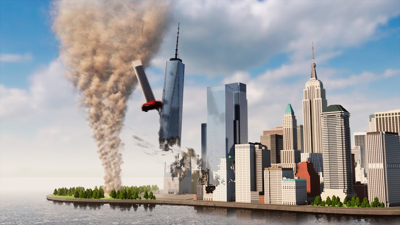 Realistic Tornado 🌪️ Teardown