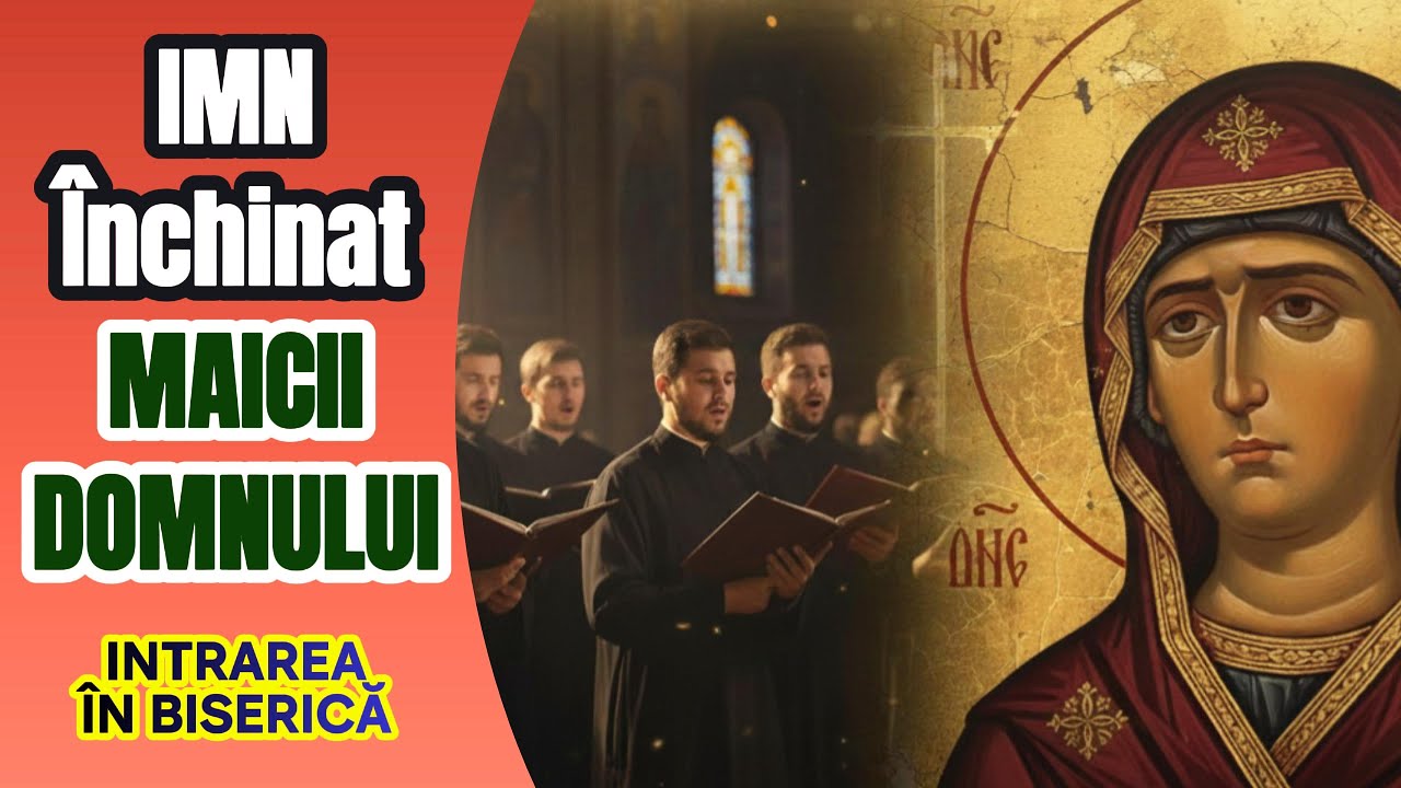 DE PUS PE RANĂ! Imn de Intrarea Maicii Domnului în Biserică 🕊️ | Cântare Corală Ortodoxă