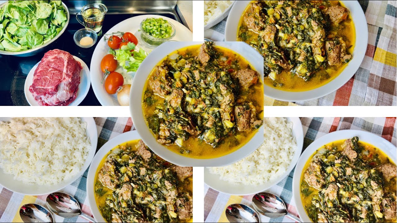 CUISINEZ AVEC MOI : MEILLEURE RECETTE D'&Eacute;PINARDS AU BOEUF#recettefacile#ideesrepas#recettedujour#