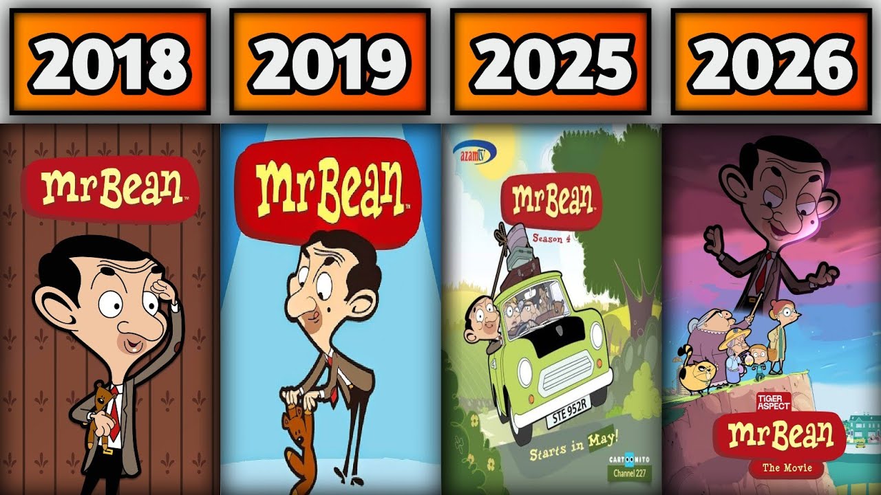 ALL MR. BEAN: THE ANIMATED SERIES MOVIES & TV SERIES (2002&ndash;2026)