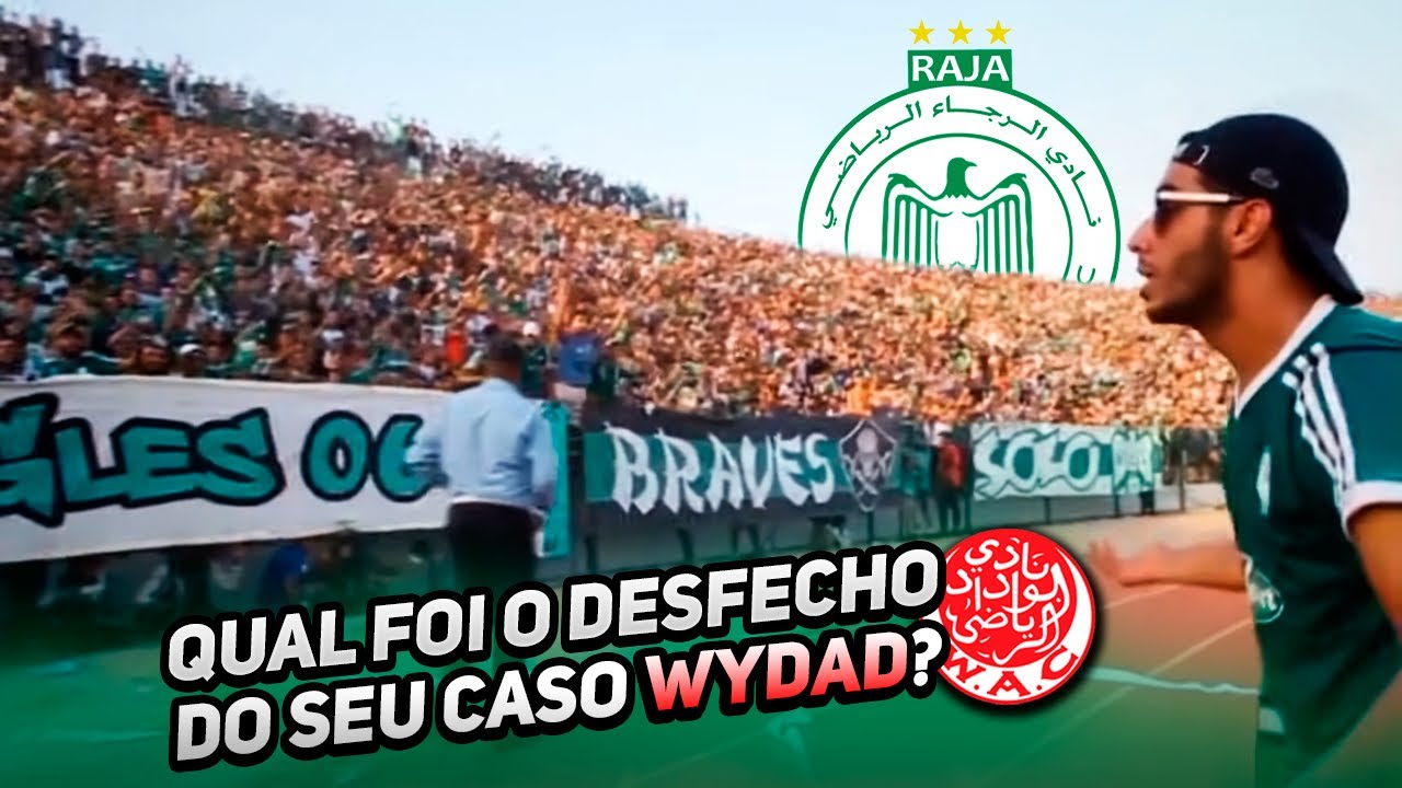 O INCR&Iacute;VEL CANTO QUE A TORCIDA DO RAJA CASABLANCA FEZ PARA SEU RIVAL 🔥 l NAD L3ALAM ISSA9SSI