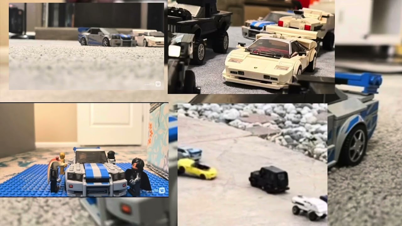 All my cars stop motion scenes part 1