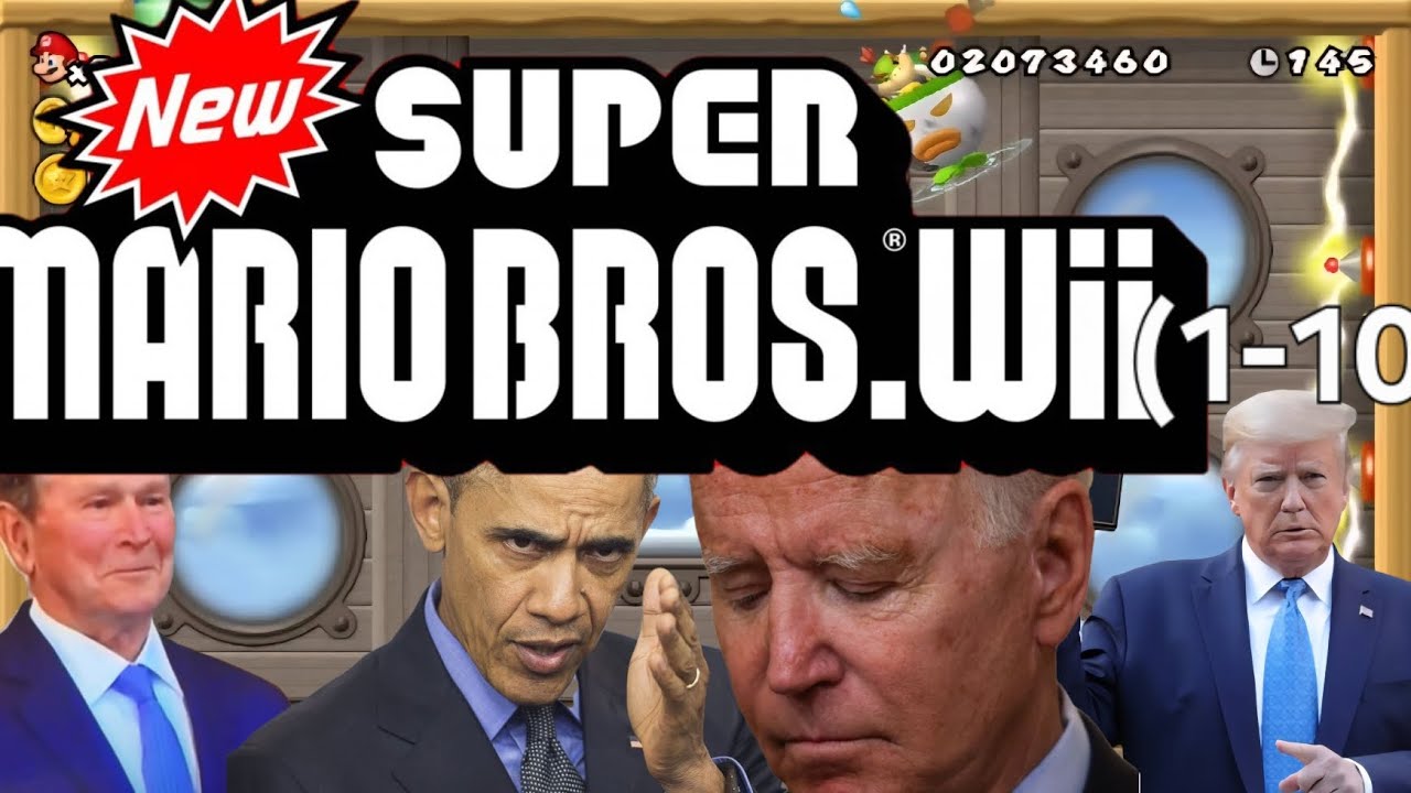 Presidents Play Super Mario Bros. Wii- Episodes 1-10