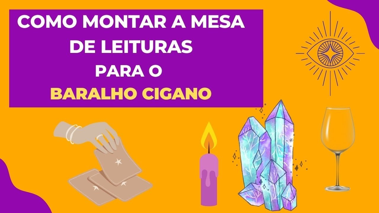Como Montar a Mesa de Consultas Para o Baralho Cigano