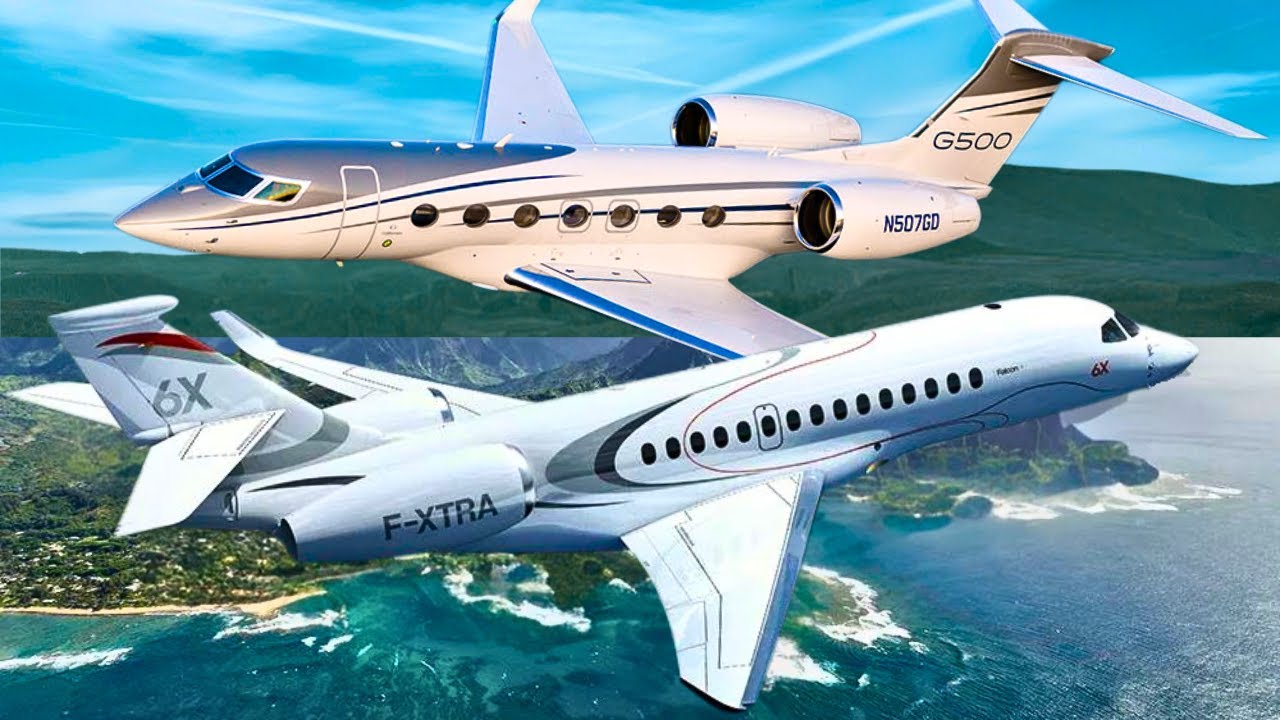 Gulfstream G500 против Dassault Falcon 6X