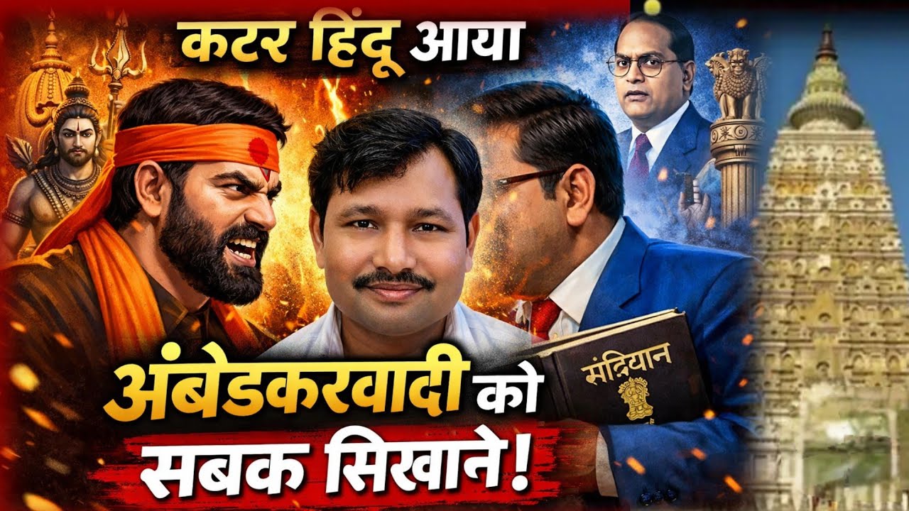 कट्टर हिन्दू आया अंबेडकरवादी वकील को सबक सिखाने। दलित हिन्दू कैसे? 