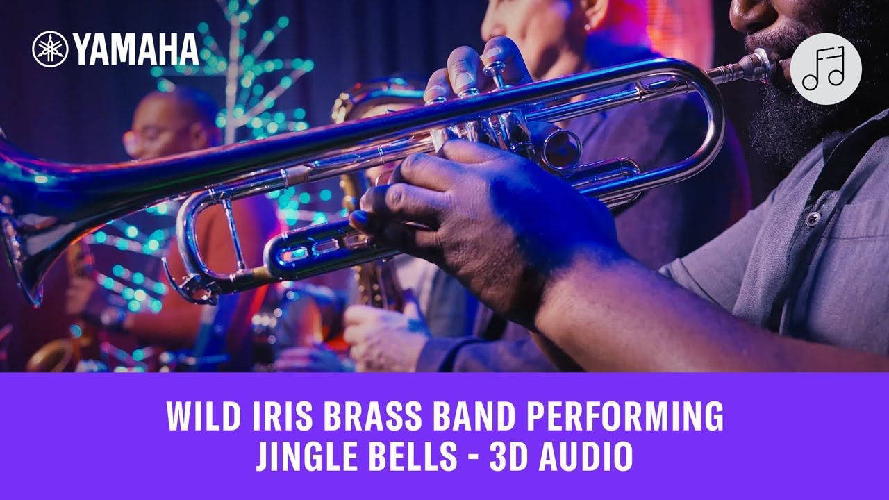 Wild Iris Brass Band Performing Jingle Bells - 3D Audio