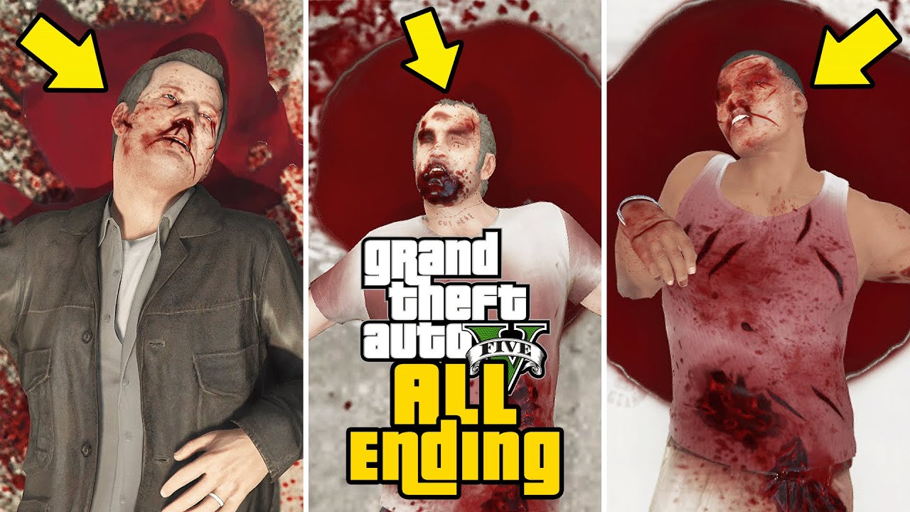 GTA 5 — все 5 концовок! (A, B, C, Secret и BETA)