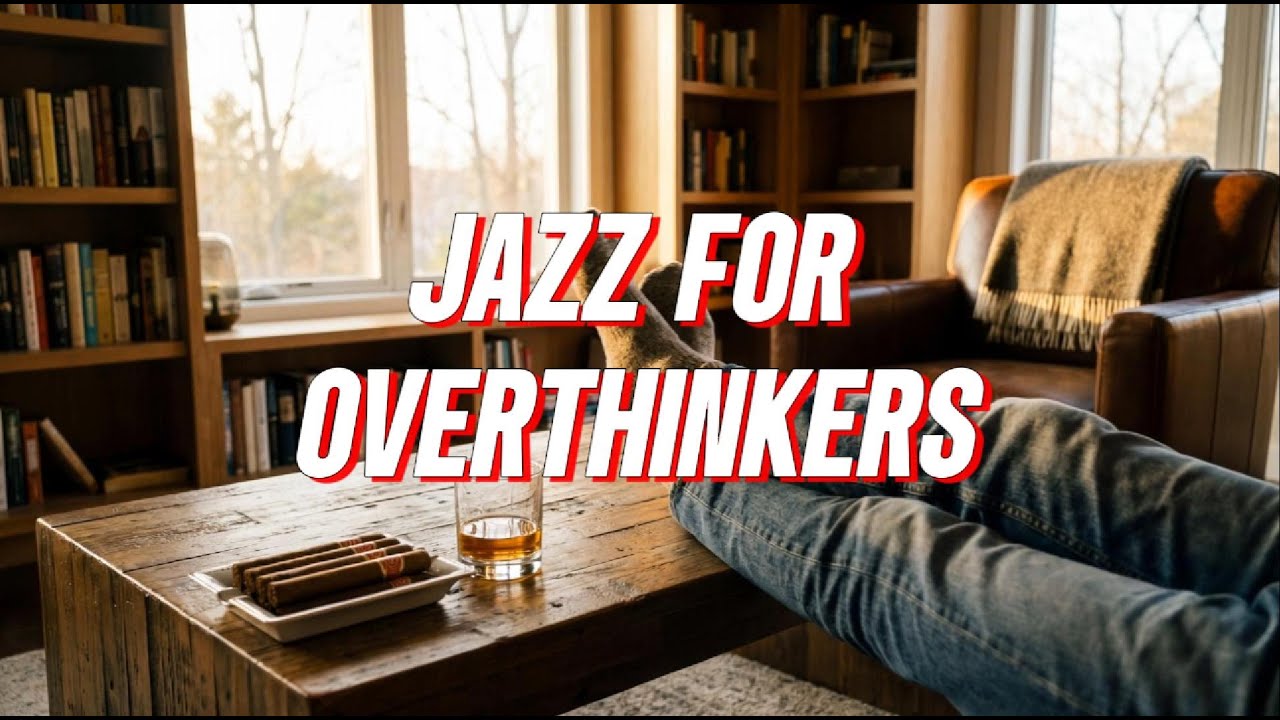 Jazz for Overthinkers 🌧️ Melodic Piano to Clear Your Mind & Anxiety