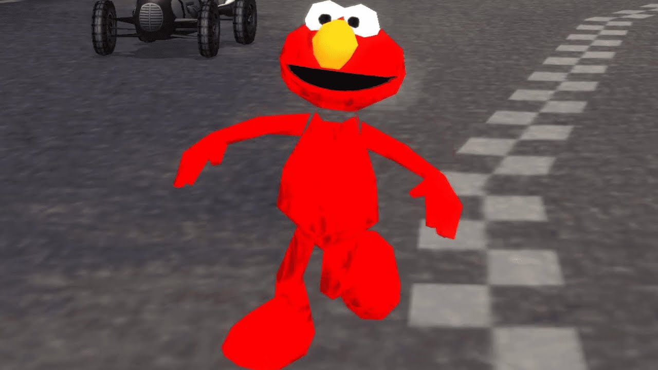 Elmo in Mario Kart Wii
