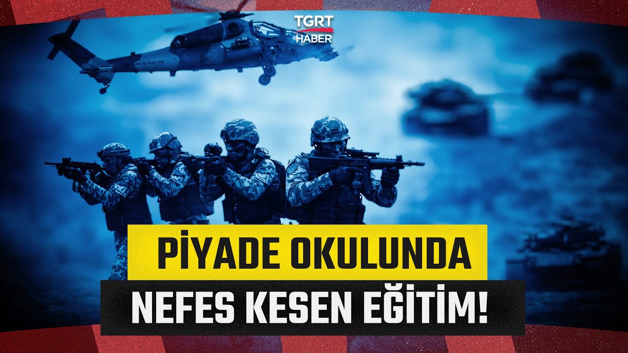 Zorlu Şartlar, Gerçek Senaryolar! Piyade Okulunda Nefes Kesen Eğitim - TGRT Haber