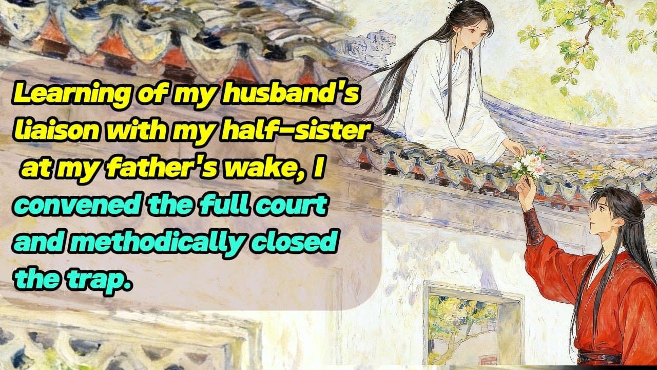 Learning of my husband's liaison with my half-sister at my father's wake, I convened the full court