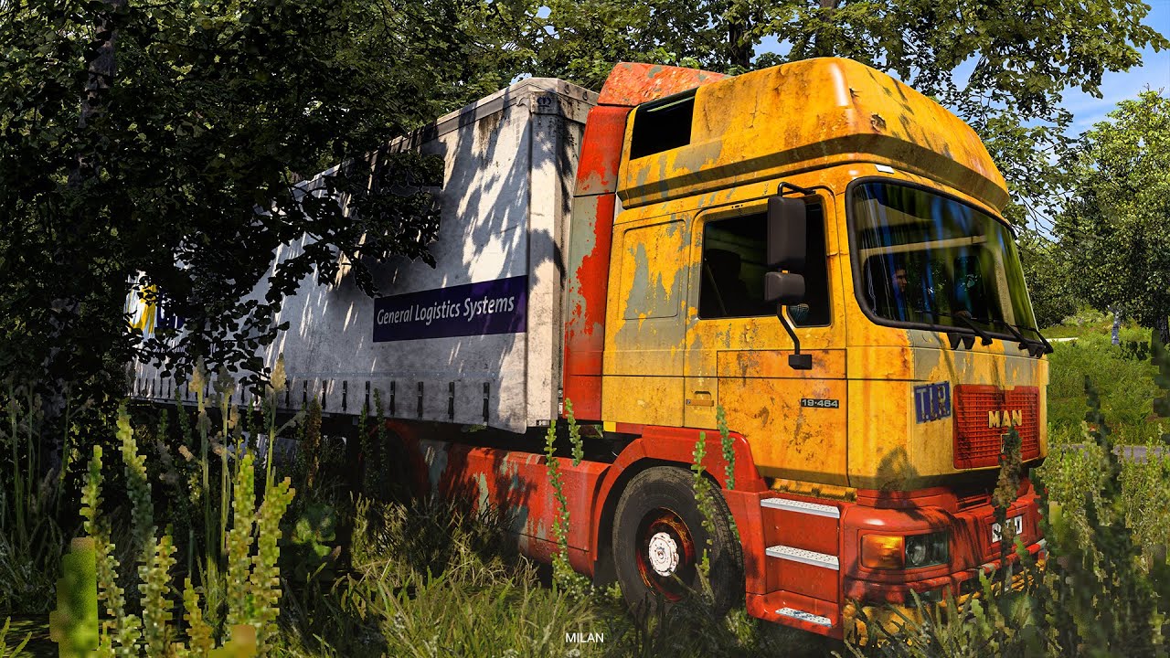 Rebuilding MAN F2000 - Euro Truck Simulator 2