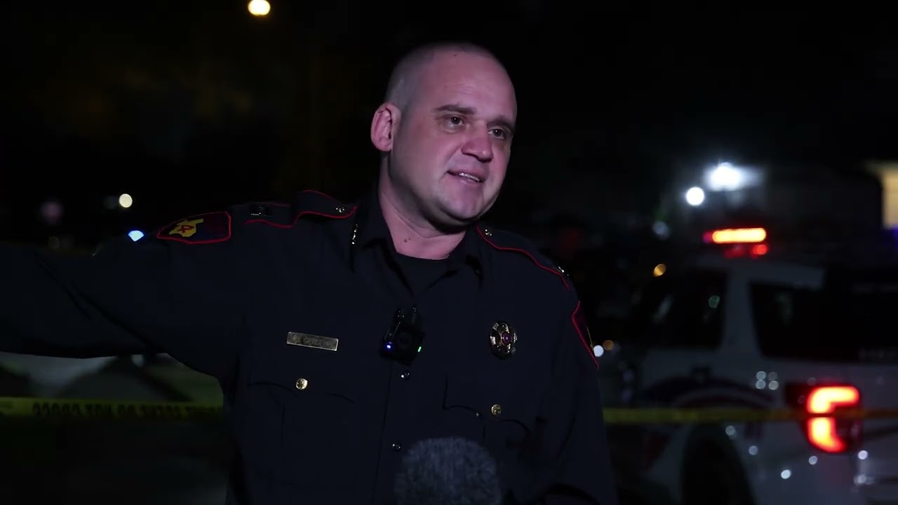 FULL PRESS CONFERENCE - Three Men Shot After Gunfire Erupts at Residential Park in Harris County