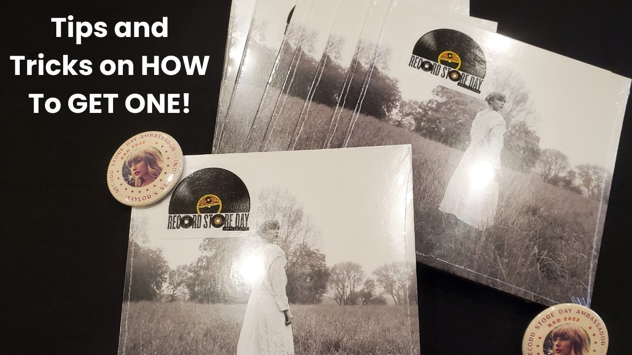 Taylor Swift The Lakes Record Store Day. RSD22. How To Get One. Tips and Tricks From a Record Store
