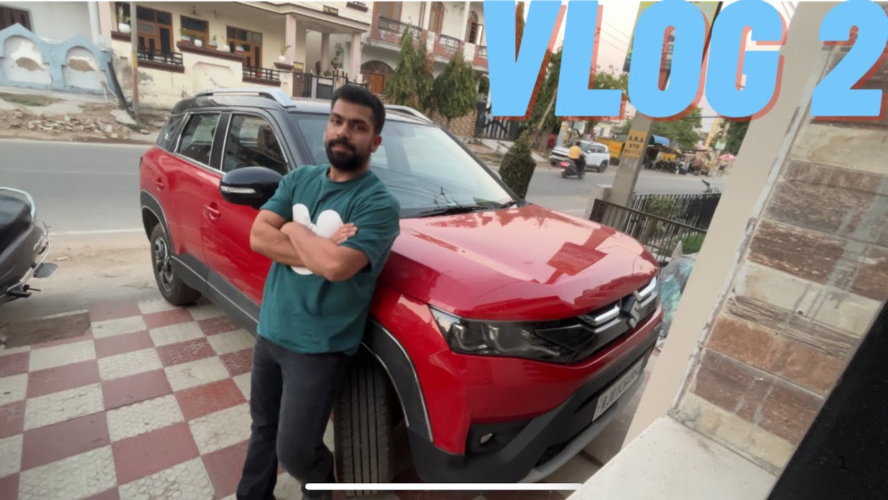 Second Vlog: Got My Brezza’s Number Plate + Hotel Check (busy day 😎