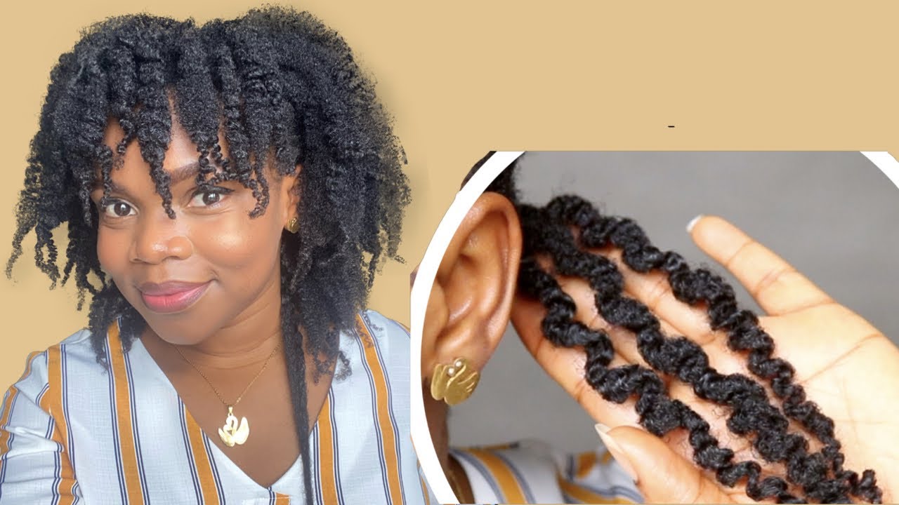 3 Strand Twist Out on 4c Natural Hair / HOW-TO