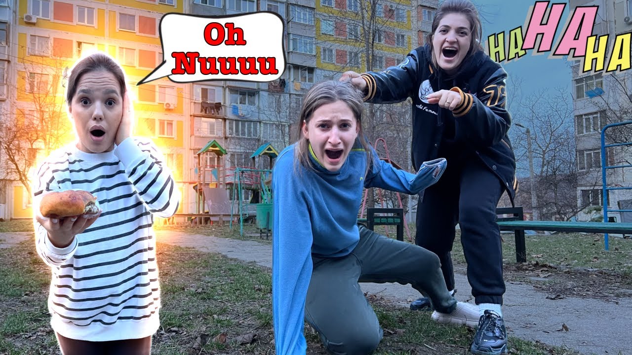 Fata SĂRACĂ Înjosită de FATA BOGATĂ/  De ce a împins-o jos ?