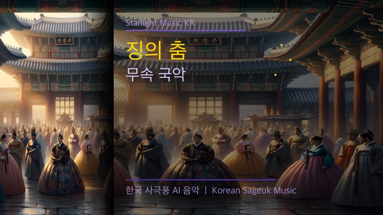 🌙 별빛음악 ｜ 징의 춤 - 무속 국악 #playlist