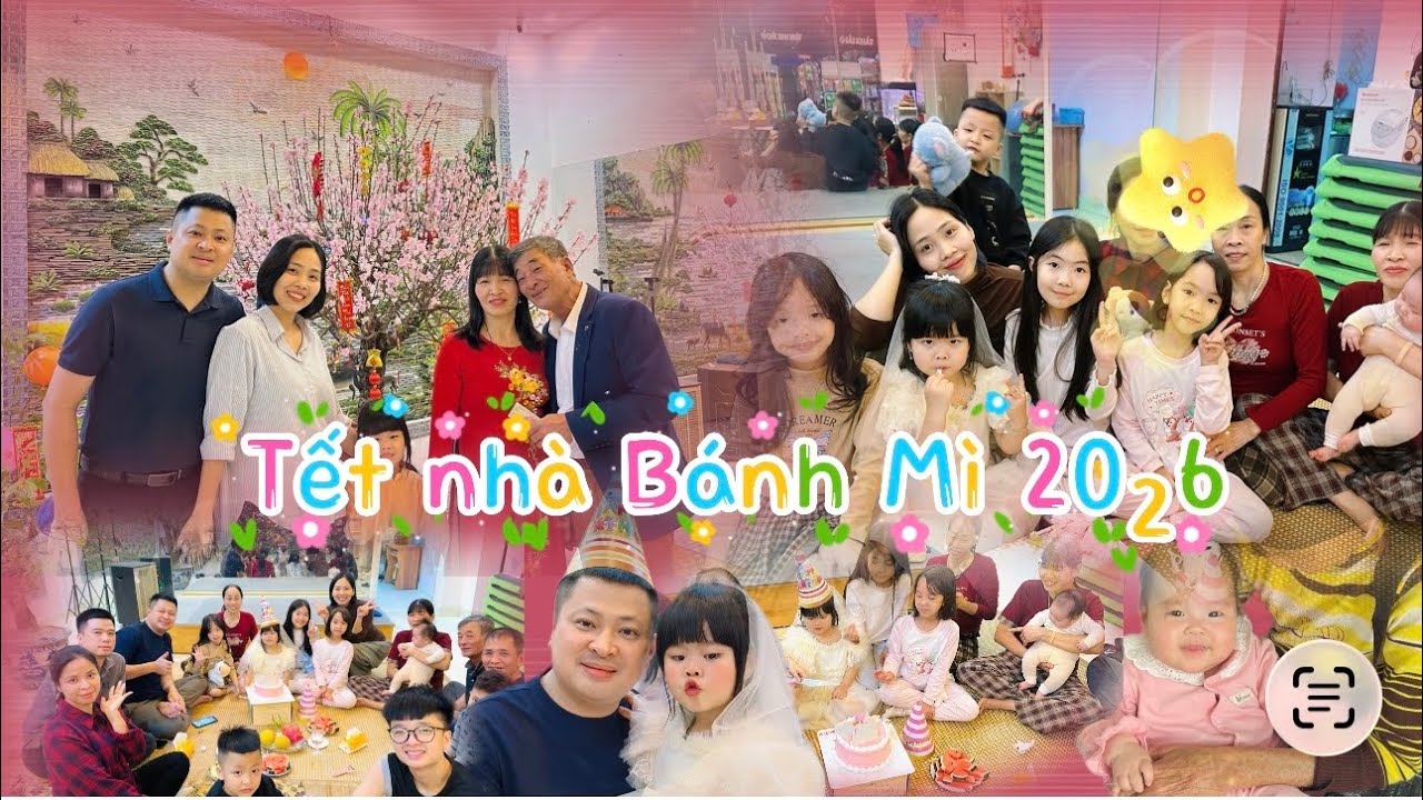 Tết 2026 của Bánh Mì và Bánh Nếp