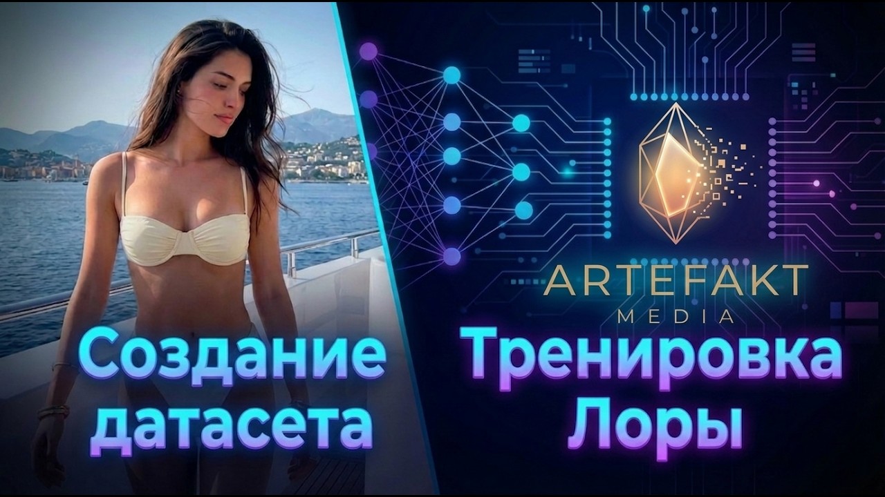 Тренировка Лоры | Создание датасета с новым WorkFlow! ПОЛНЫЙ АКТУАЛЬНЫЙ КУРС по AI OFM