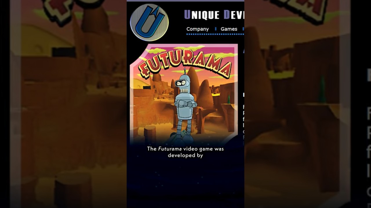 Откуда взялась видеоигра «Футурама»