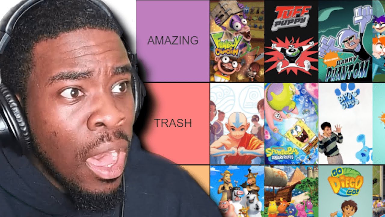 The ULTIMATE Nickelodeon Tier List