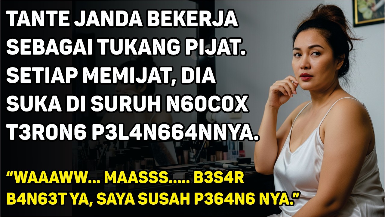 TANTE JANDA JADI TUKANG PIJAT DAN PEMANDU LAGU, SERING DI GODA, TAPI DIA TETAP MENJAGA KEHORMATAN