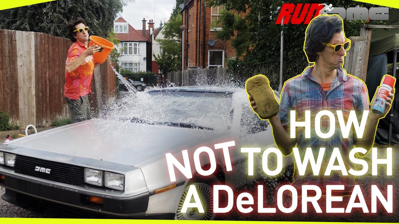 How NOT To Wash a DeLorean DMC-12