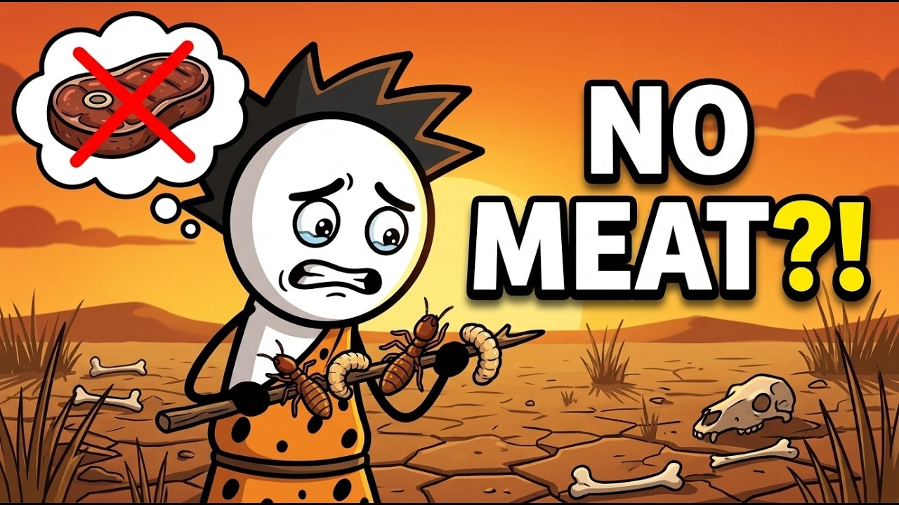 What Did Early Humans Eat When They Couldn't Find Meat?