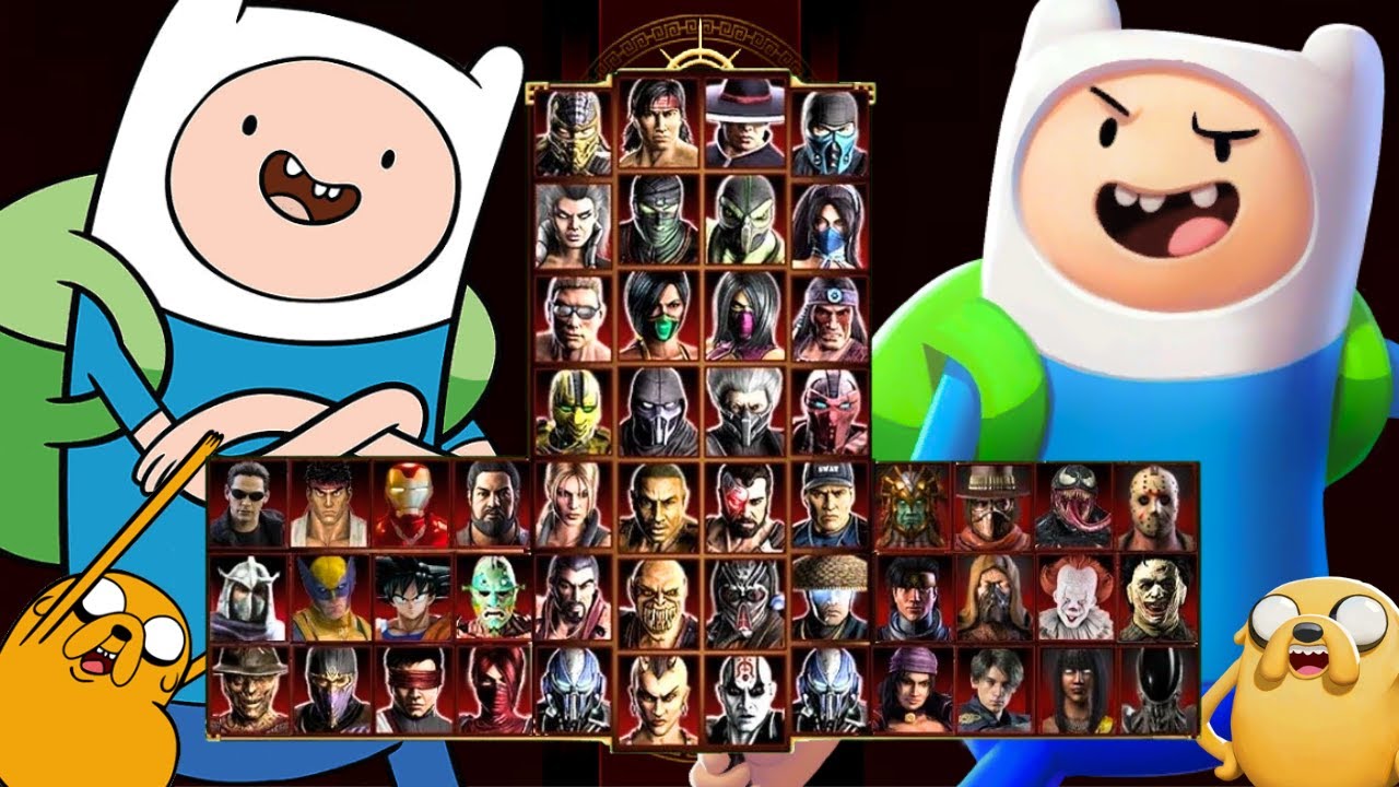 Mortal Kombat 9 - FINN ADVENTURE TIME MOD - Expert Arcade Ladder - Gameplay @ (1080p) - 60ᶠᵖˢ ✔