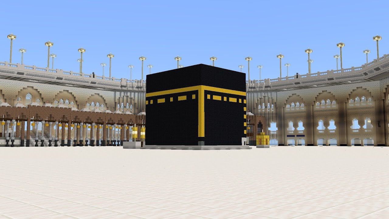 Salaah Jumu'ah 15 Sya'ban 1446 by Sheikh Maher Al Muaiqly, ماين كرافت المسجد الحرام