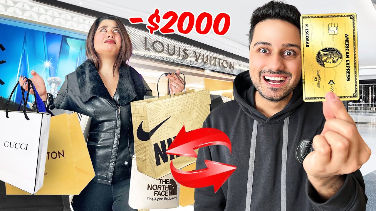 با کارت همدیگه خرید کردیم | ۴۰ میلیون با کارتش خرج کردم💰🤑
