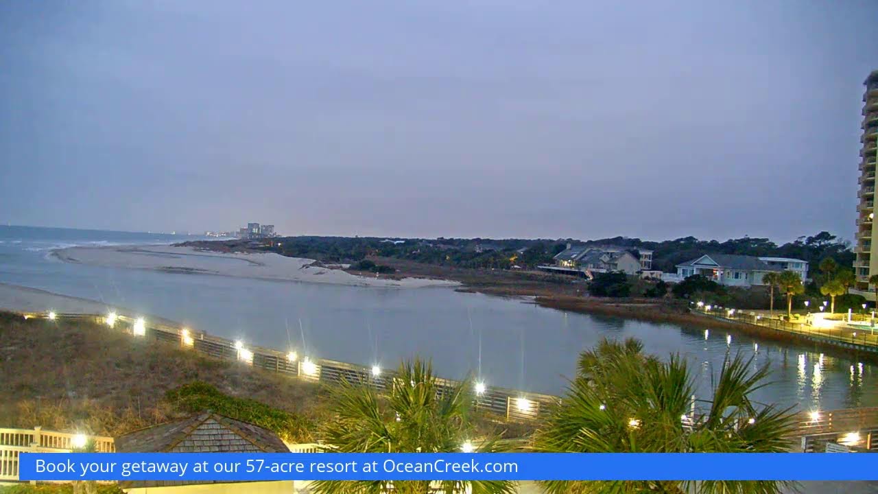 Ocean Creek Resort Myrtle Beach Sunset 03/02/2026