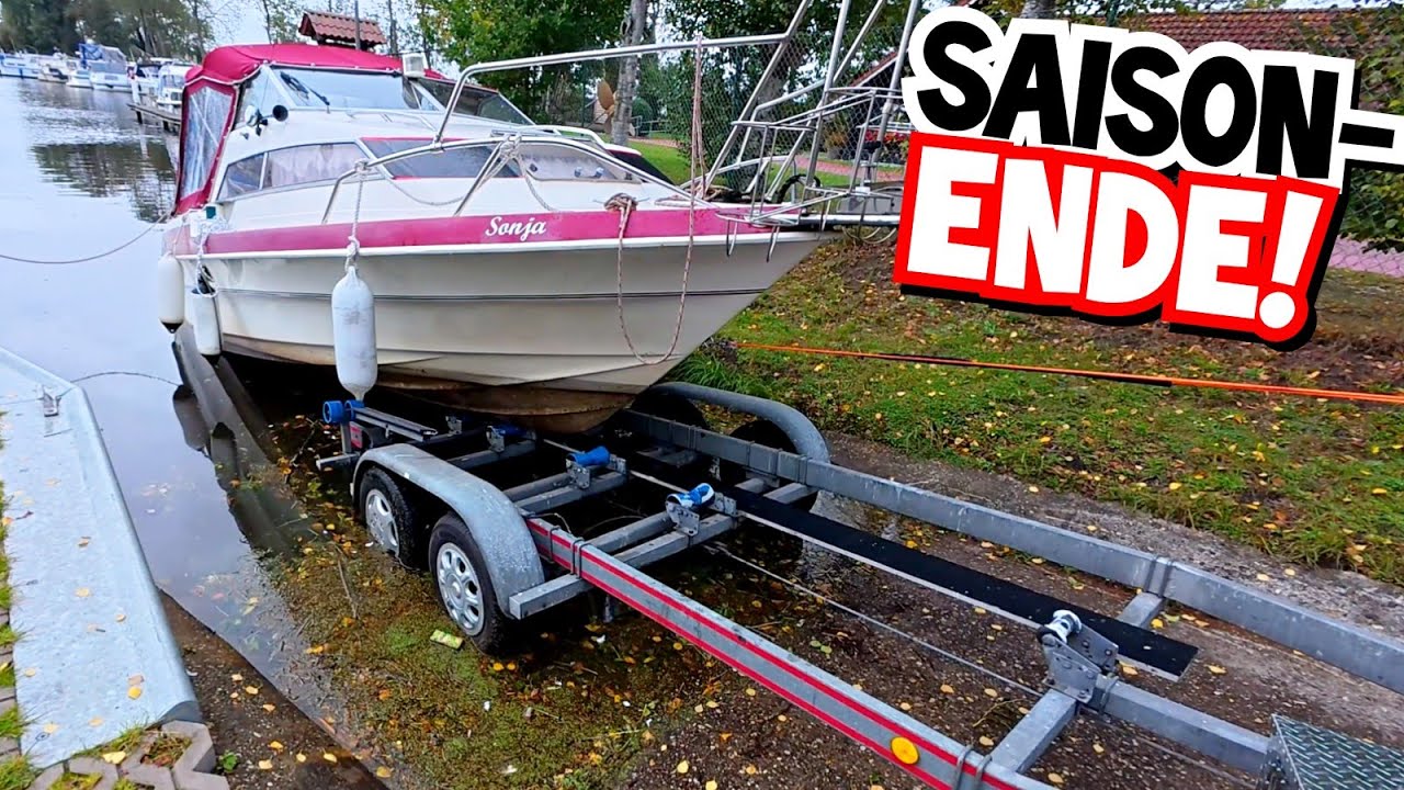 DAS BOOT KOMMT RAUS! | Sauber machen & einwintern! | Skibsplast 600vs | Käpt'n Moto