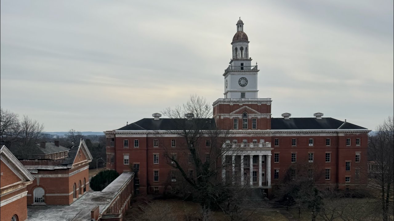 Exploring massive abandoned veterans hospital with an autopsy theatre 