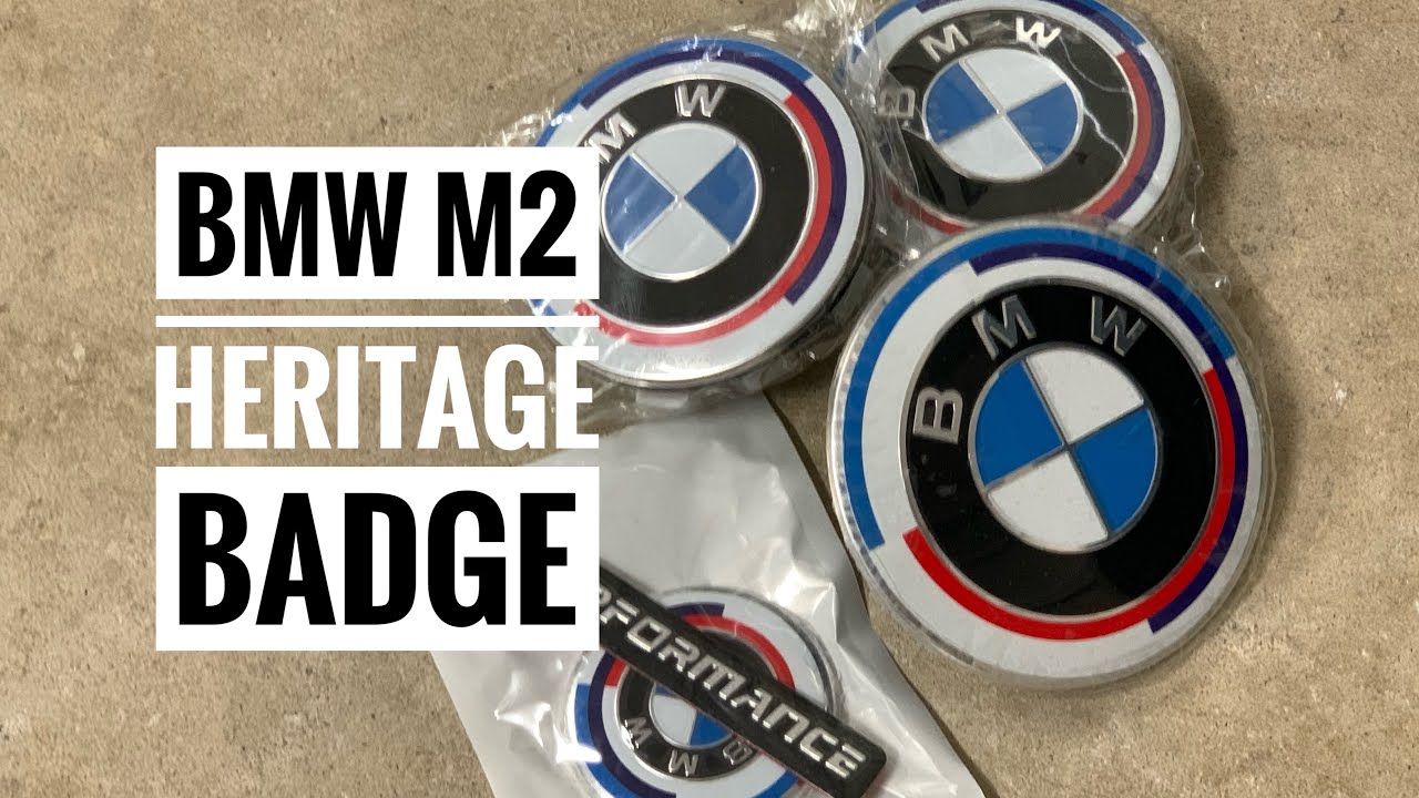 BMW M2 Heritage Roundel Badge Install - 50 Years of M M2 M3 M4 M235i F22 F23 F30 F32 F80 F82 F87