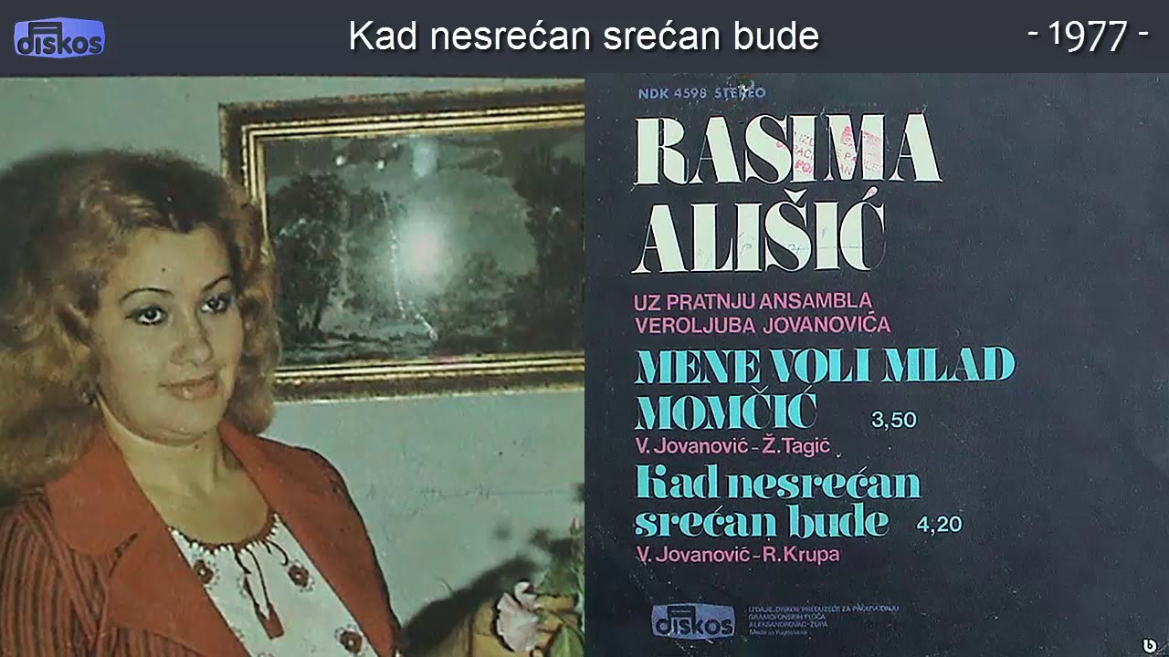 Rasima Alisic - Kad nesrecan srecan bude - (Audio 1977)
