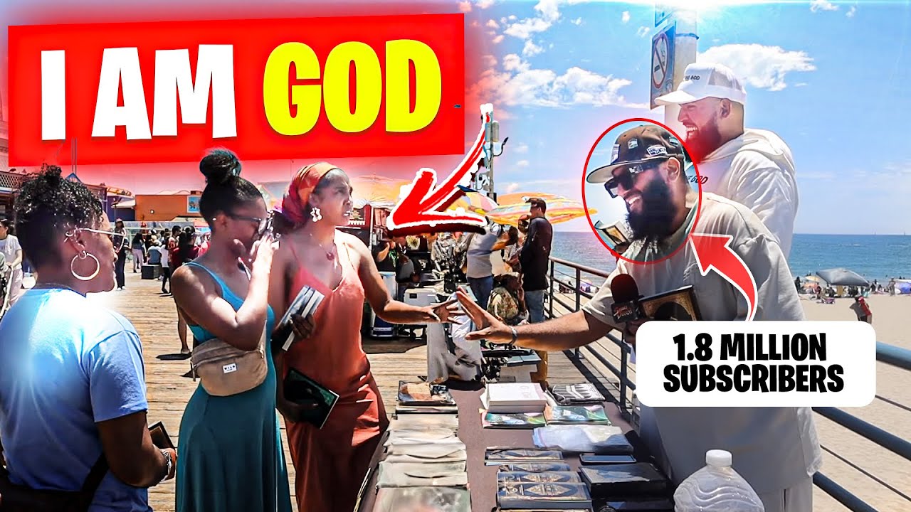 American Woman Thinks She's God, Muslim Man Proves Her Wrong