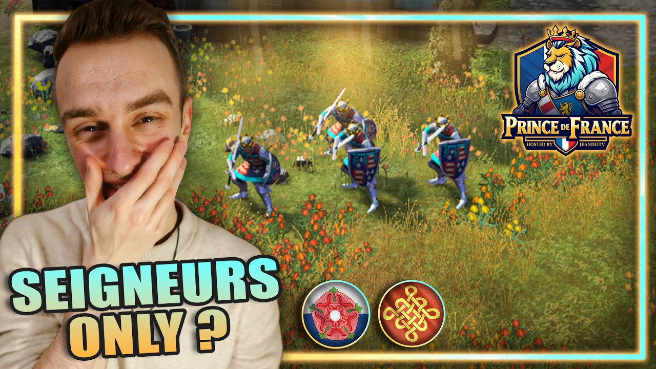 #3 Une NOUVELLE stratégie Lancastre ? Coco vs Cosmos Prince de France - Qualifs - Cast Tournoi AOE 4