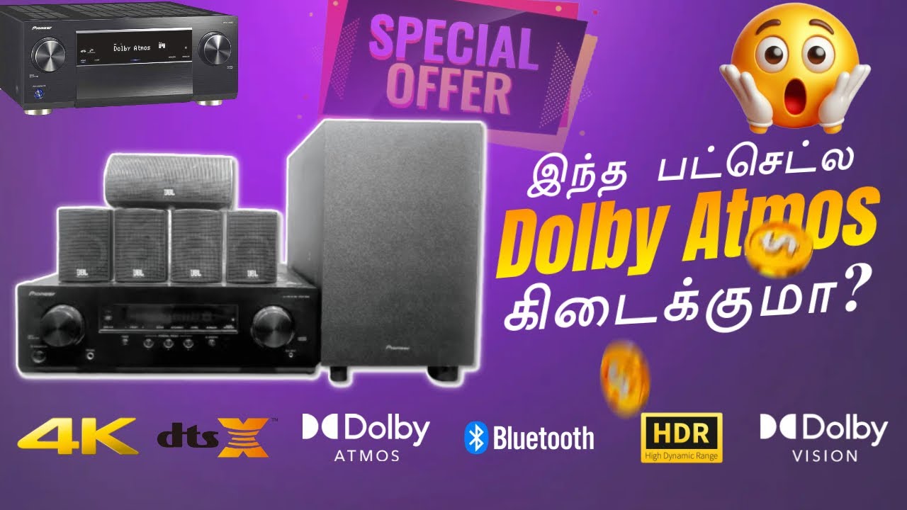 💰🎶Don’t Waste Money! Best Budget Dolby Atmos Gear You Need 🔥| Speakers, AV Receiver & Setup Guide 🎥✨