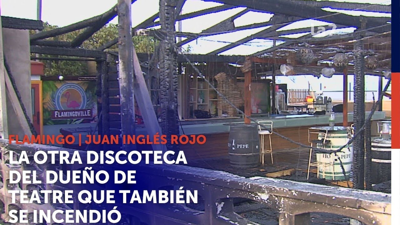 Flamingo, la otra discoteca del dueño de Teatre que también se incendió | La 7