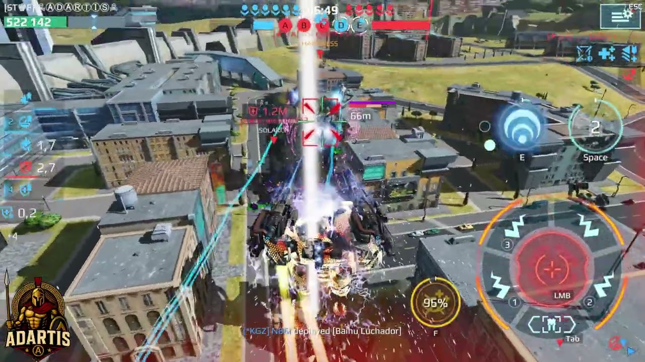 War Robots ADARTIS  Crazy come back!