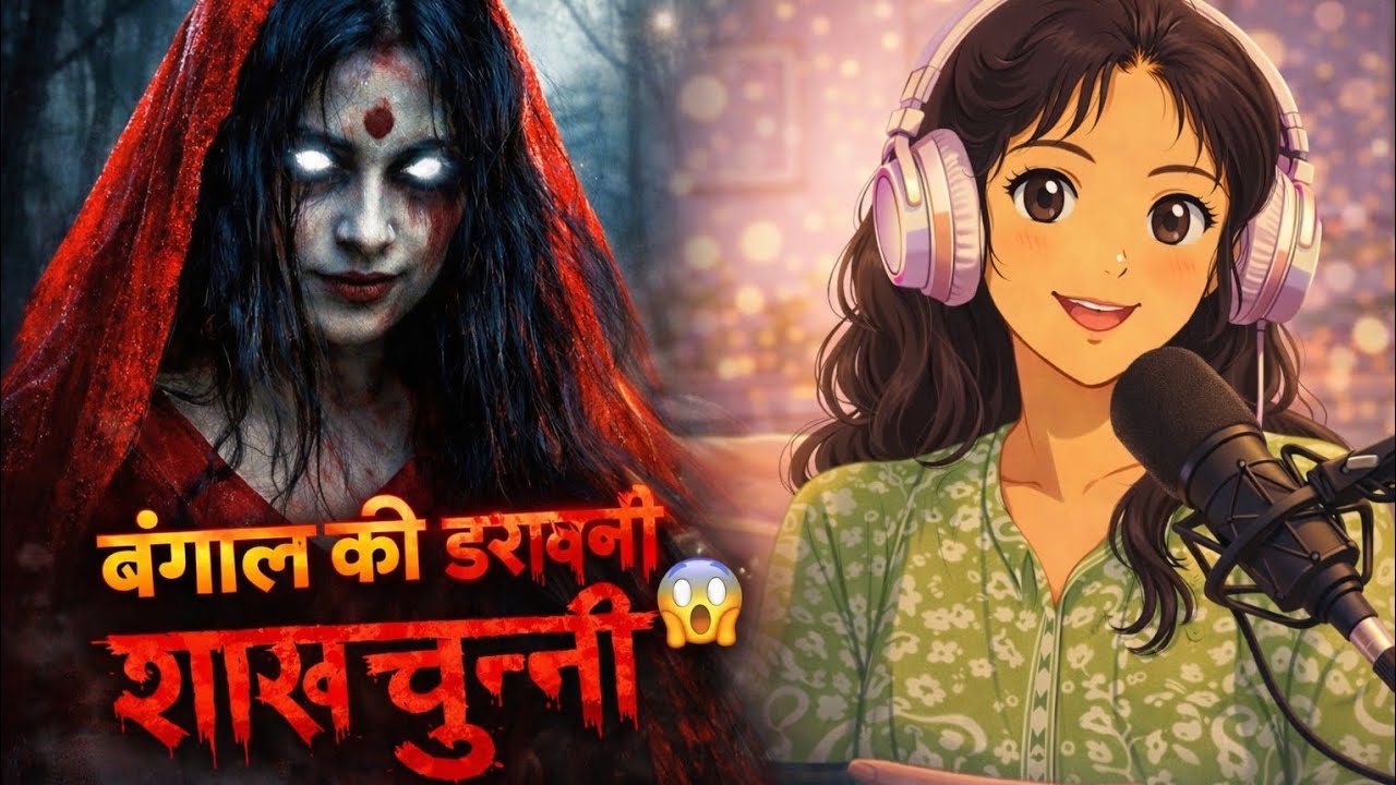 बंगाल की सबसे डरावनी भूतनी शाखचुन्नी 😱 | Horror Story Hindi #horror