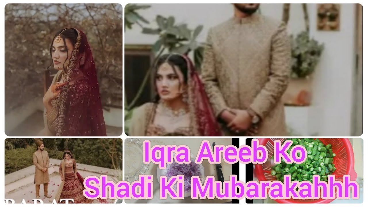 Sisterology Ki Iqra Aur Areeb Ko Shadi ki Bht Bht Mubarak Baad | Afshan Numair Vlogs Official