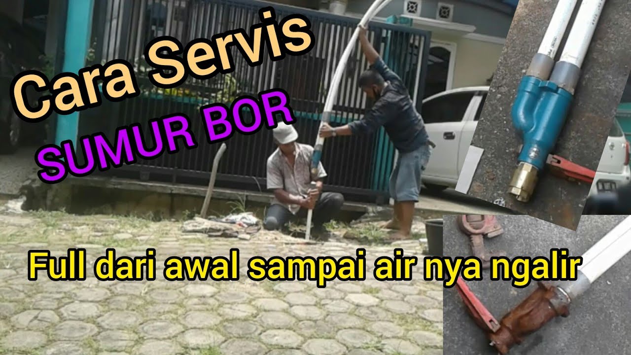 cara dan rahasia servis sumur bor jet pump
