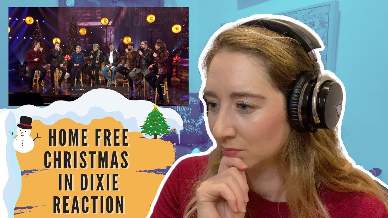 Voice teacher reacts Home Free & Alabama Christmas in Dixie