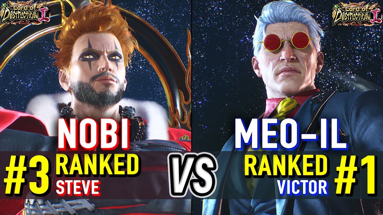 T8 🔥 NOBI (#3 Ranked Steve) vs MEO-IL (#1 Ranked Victor) 🔥 Tekken 8 High Level Gameplay