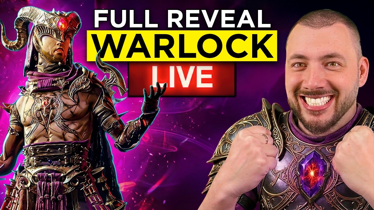 [Vertical] Every Detail on Display! - Diablo 4 Warlock Reveal Stream